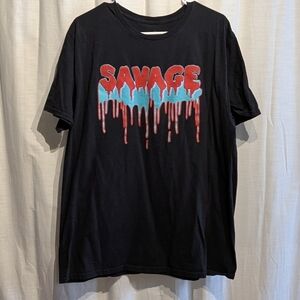 A6 SAVAGE Tshirt Size XLarge